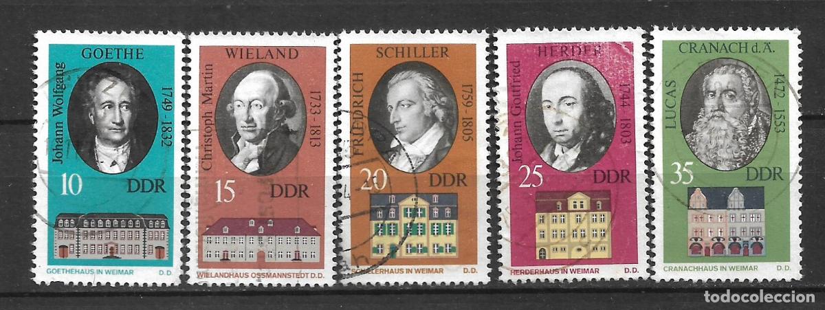 Sellos: alemania ddr 1973 sellos usado - 34/16