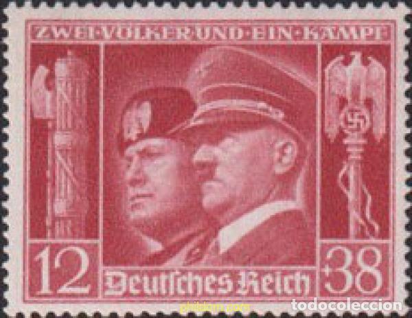 Sellos: 622846 HINGED ALEMANIA 1941 HITLER Y MUSSOLINI