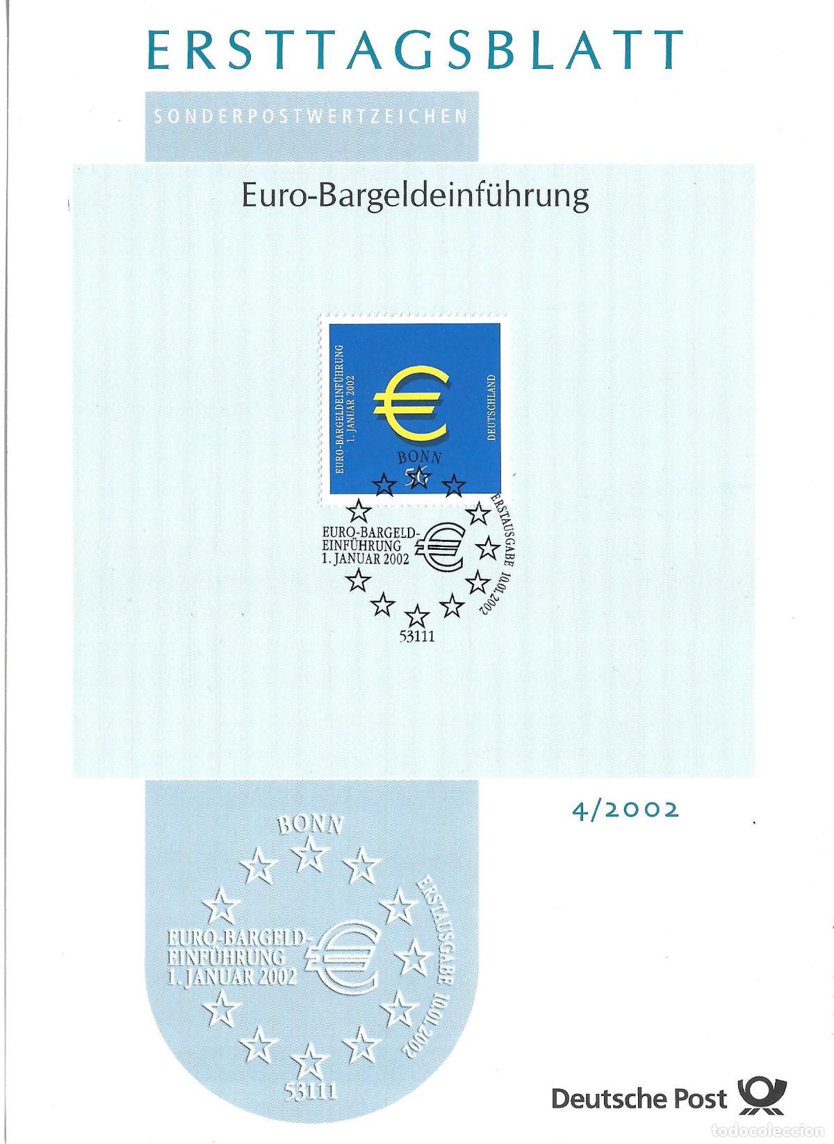 Sellos: alemania 2002 michel 2234 usado - 405