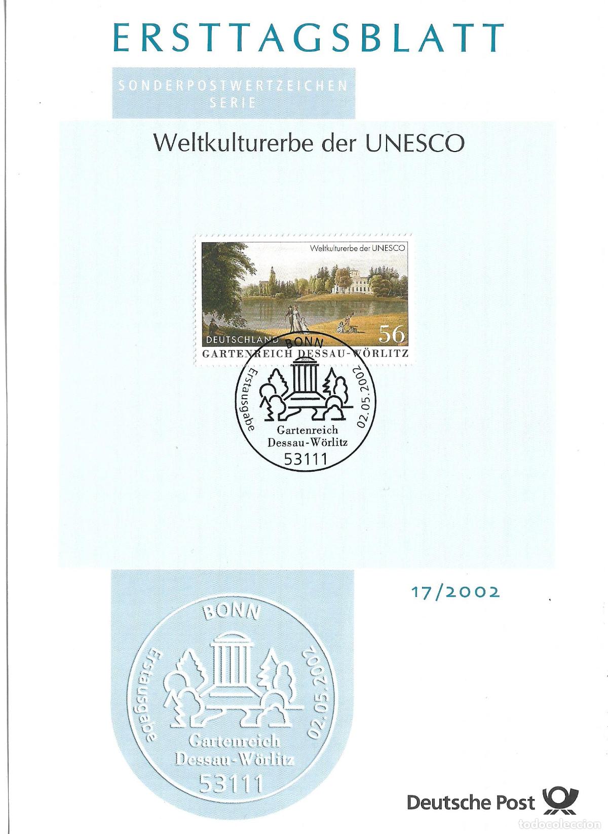 Sellos: alemania 2002 michel 2253 usado - 405