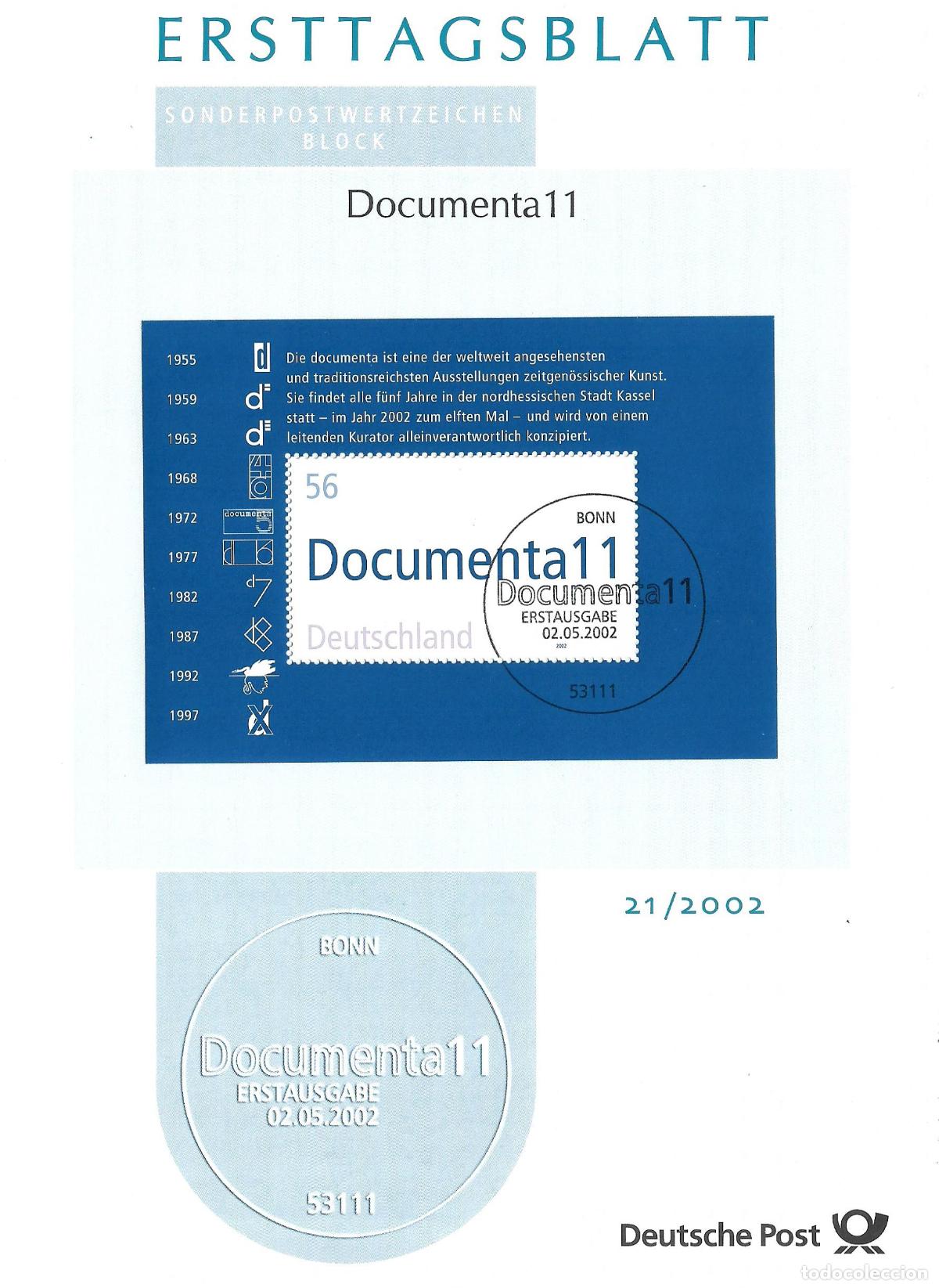 Sellos: alemania 2002 michel 2257 usado - 405