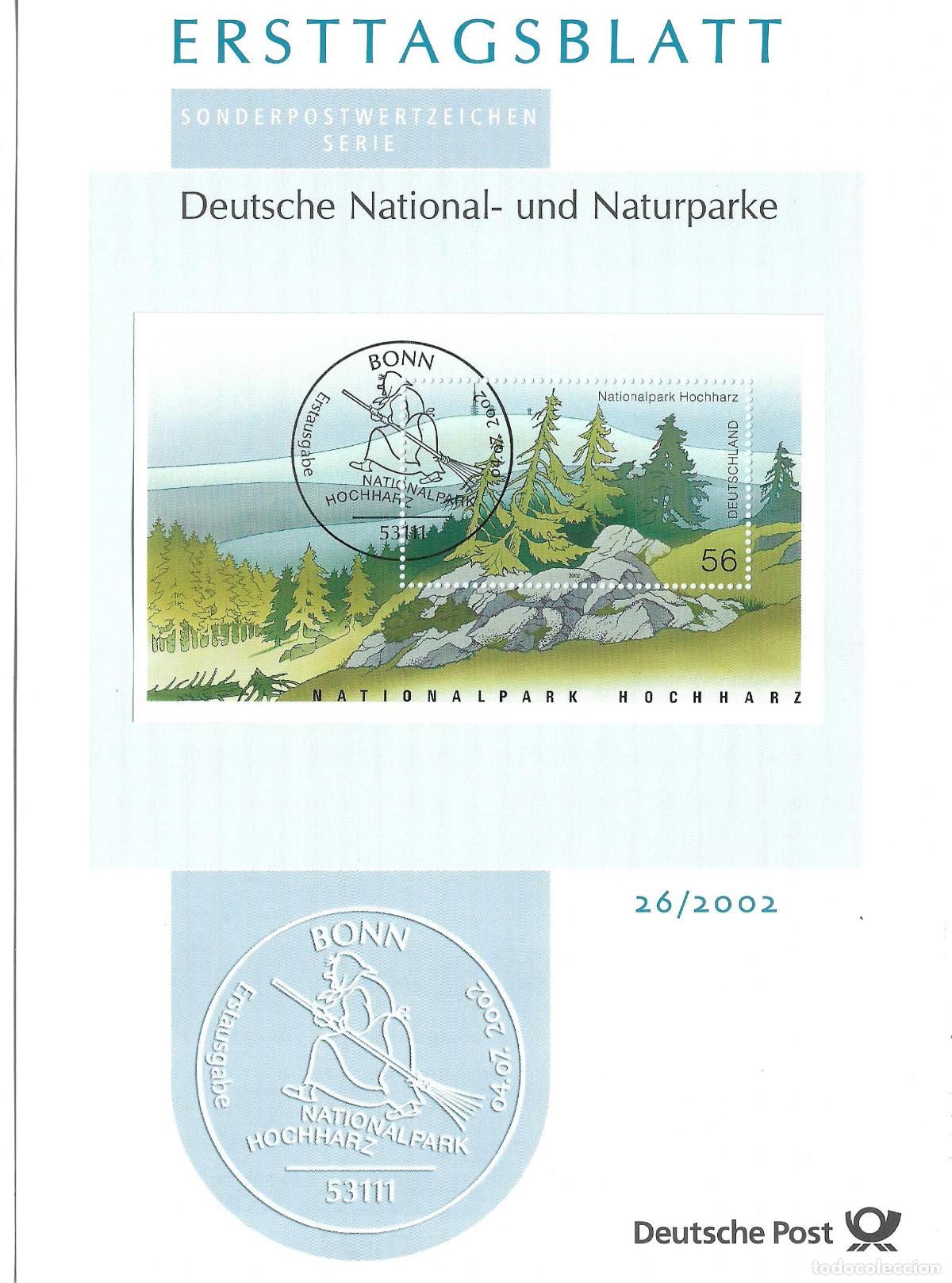Sellos: alemania 2002 michel 2268 usado - 405