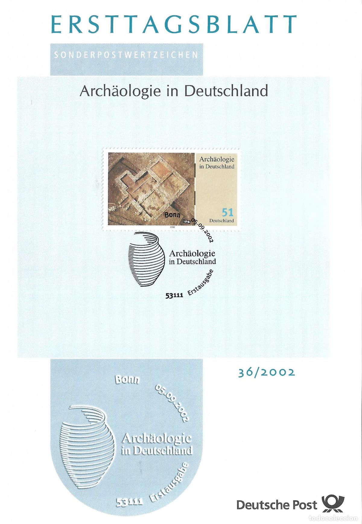 Sellos: alemania 2002 michel 2281 usado - 405
