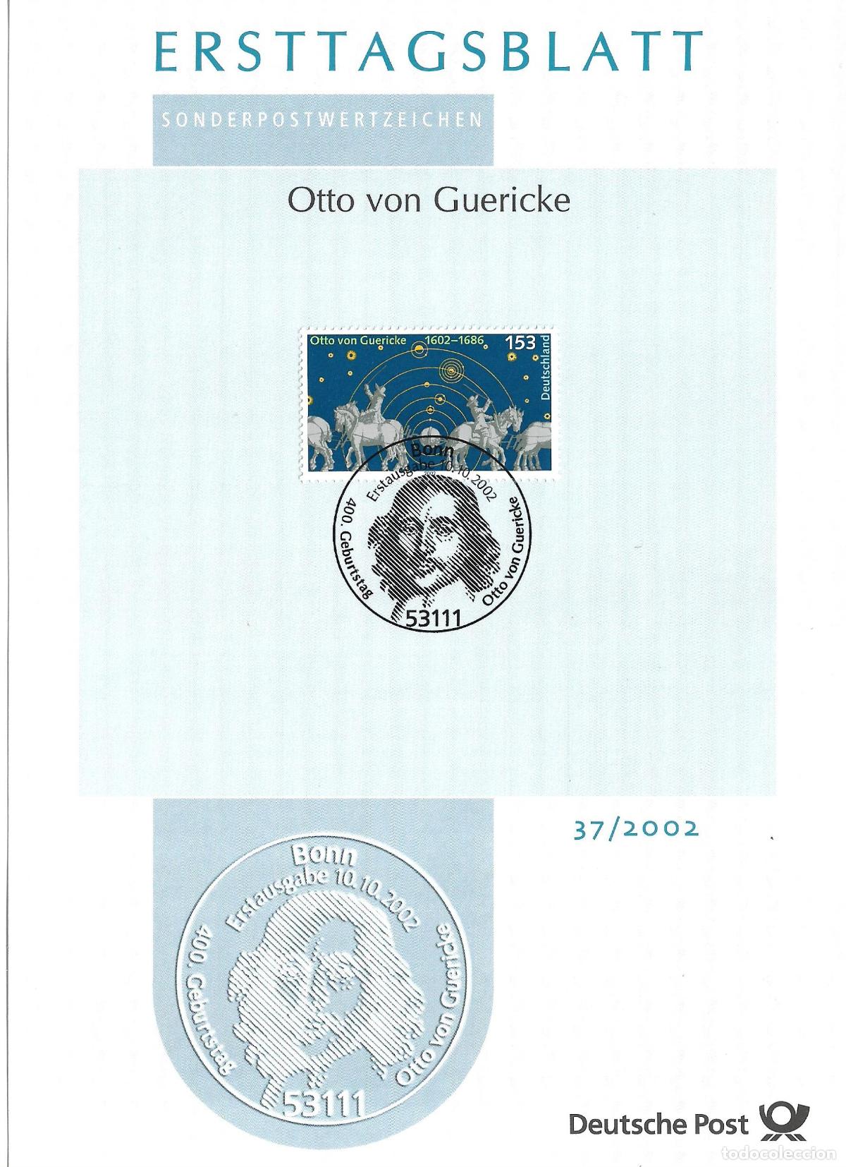 Sellos: alemania 2002 michel 2282 usado - 405