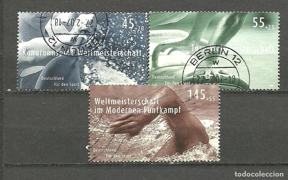 Sellos: ALEMANIA FEDERAL 2007 - MICHEL NRO. 2585-87 - USADO