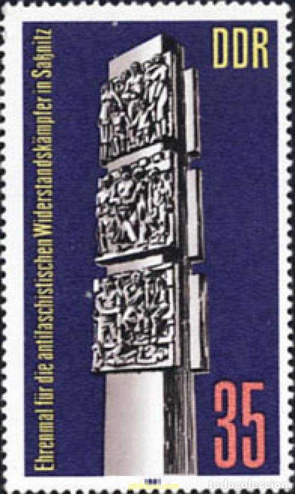 Sellos: 150876 MNH ALEMANIA DEMOCRATICA 1981 MONUMENTOS