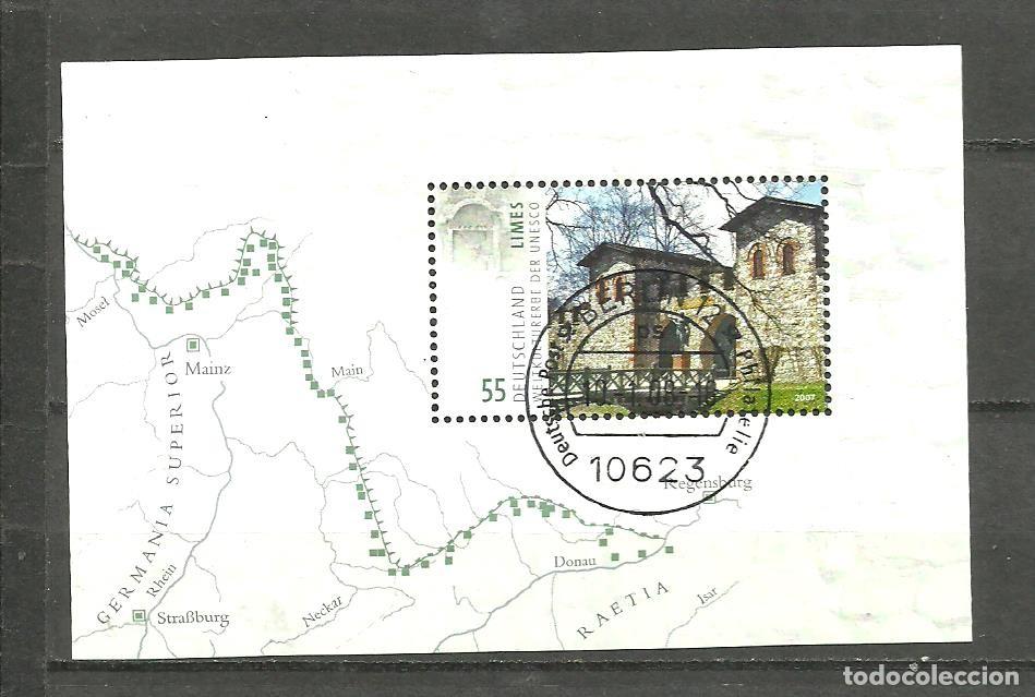 Sellos: ALEMANIA FEDERAL 2007 - MICHEL NRO. 72 BLOCK - USADO