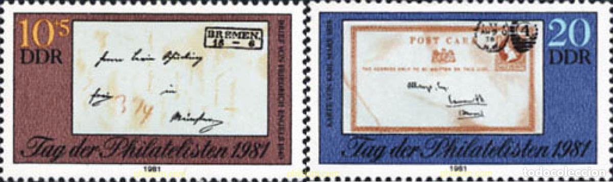 Sellos: 150877 MNH ALEMANIA DEMOCRATICA 1981 DIA DE LA FILATELIA