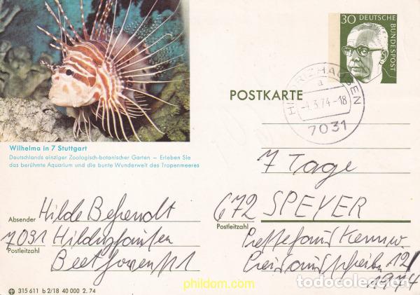 Sellos: 775801 USED ALEMANIA FEDERAL 1970 PRESIDENTE GUSTAV HEINEMANN