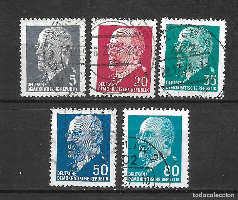 Sellos: alemania ddr lote 5 sellos usado - 30/31