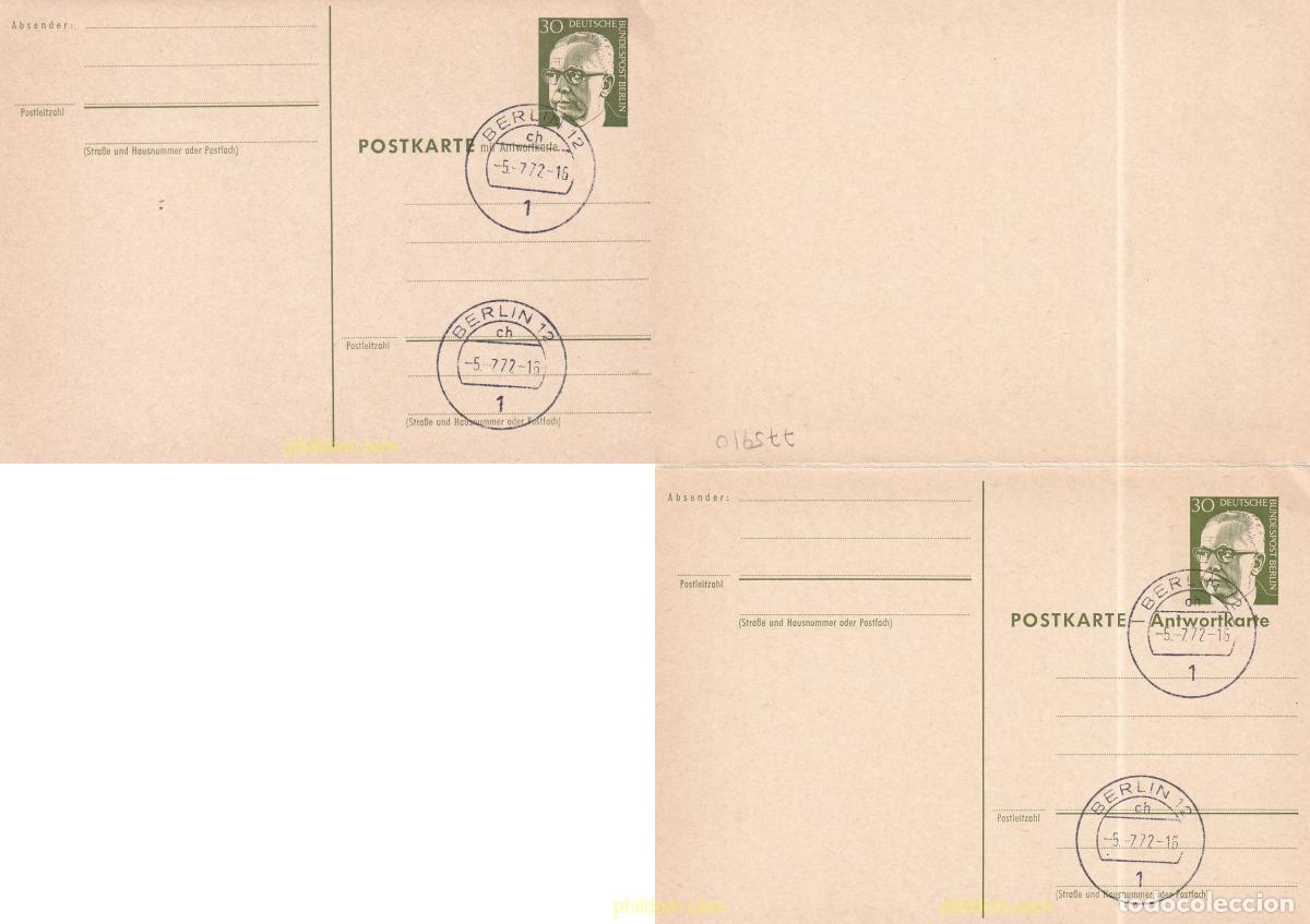 Sellos: 789287 USED ALEMANIA. Berl&iacute;n 1970 PRESIDENTE GUSTAV HEINEMANN