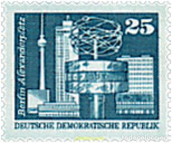Sellos: 51882 MNH ALEMANIA DEMOCRATICA 1980 CONSTRUCCIONES SOCIALISTAS
