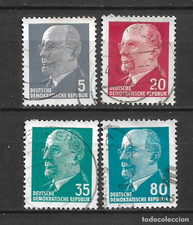 Sellos: alemania ddr lote 4 sellos usado - 33/50