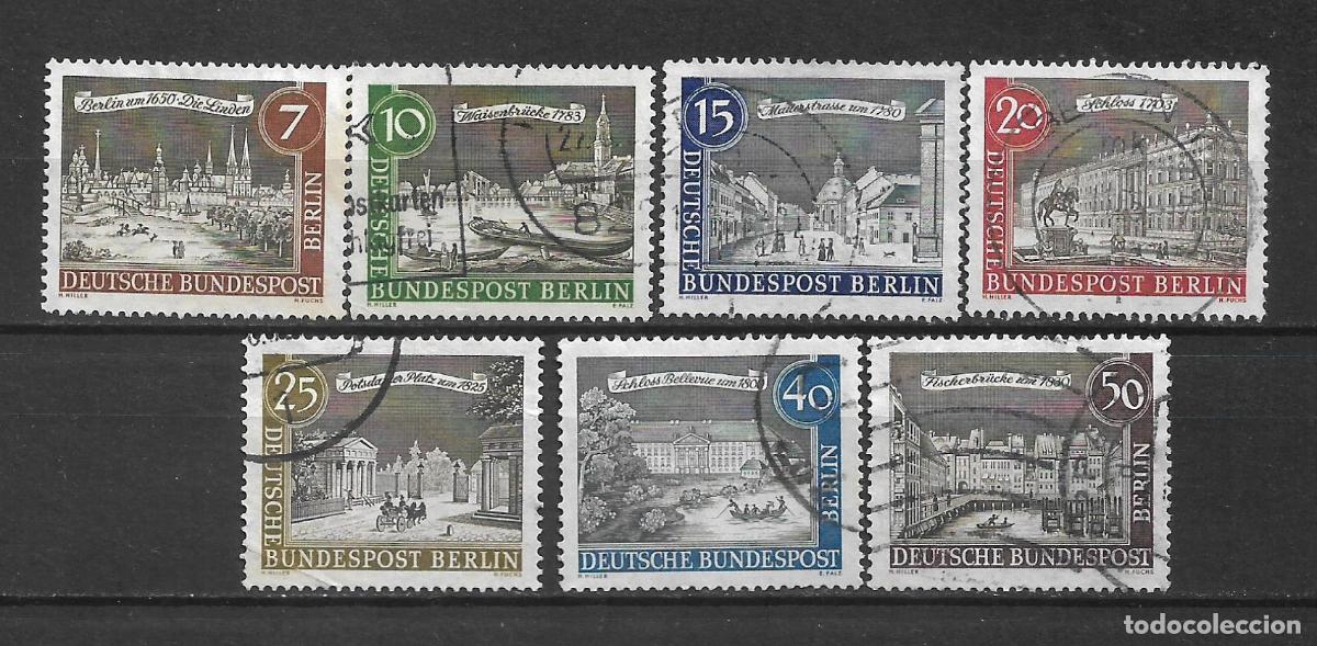 Sellos: alemania berlin 1962 michel 218/224 usado 2.50&euro;- 8/13