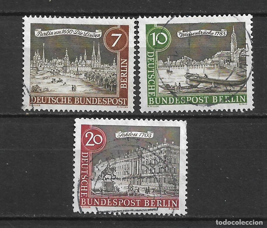 Sellos: alemania berlin 1962 michel 218/219 + 221 usado - 8/13