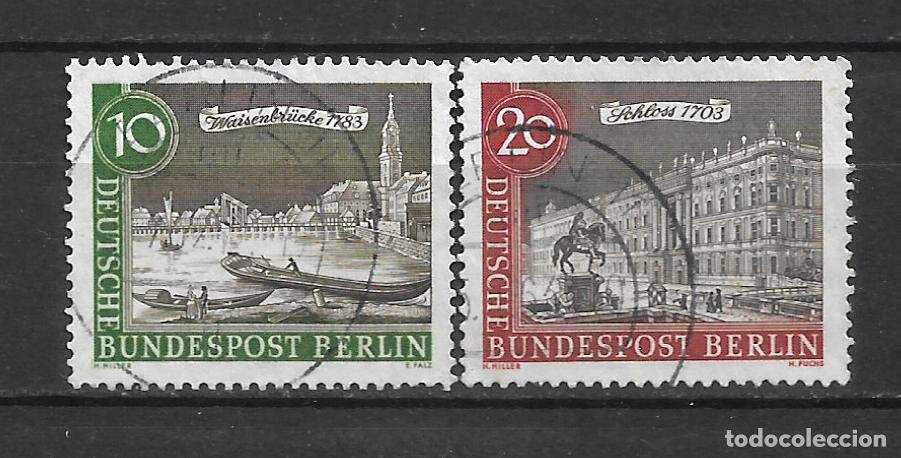 Sellos: alemania berlin 1962 michel 219 + 221 usado - 8/12