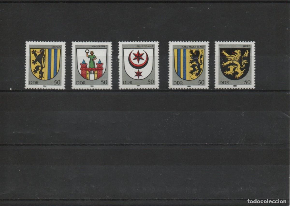 Sellos: ALEMANIA ORIENTAL. ESCUDOS DE CIUDADES DE LA R.D.A.