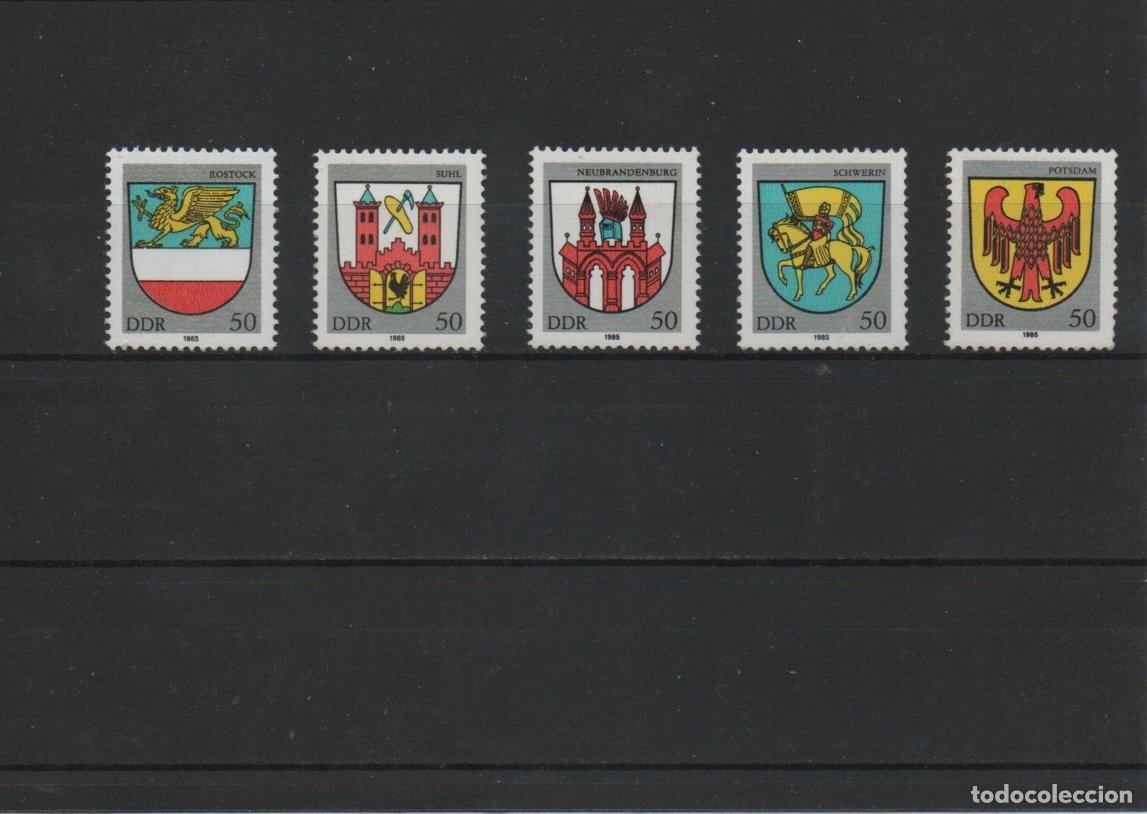 Sellos: ALEMANIA ORIENTAL. ESCUDOS DE CIUDADES DE LA R.D.A. (III)