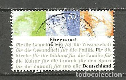 Sellos: ALEMANIA FEDERAL 2008 - MICHEL NRO. 2674 - USADO
