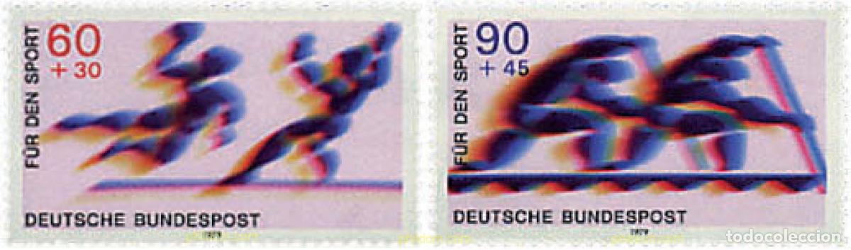 Stamps: 64976 MNH ALEMANIA FEDERAL 1979 PRO DEPORTE