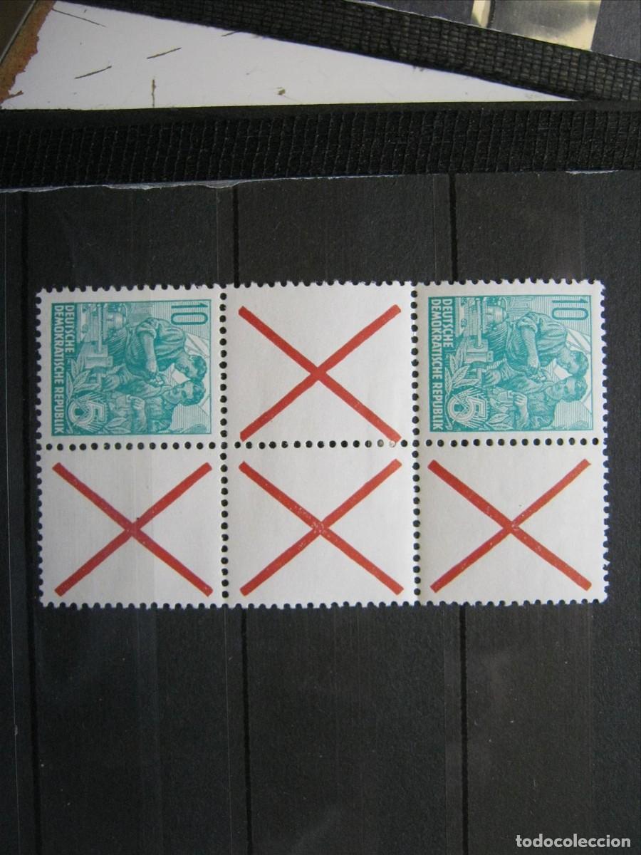 Timbres: DDR ALEMANIA ORIENTAL 1960 COMBINACI&Oacute;N CARNET MICHEL SZ 10 LH* LUJO.