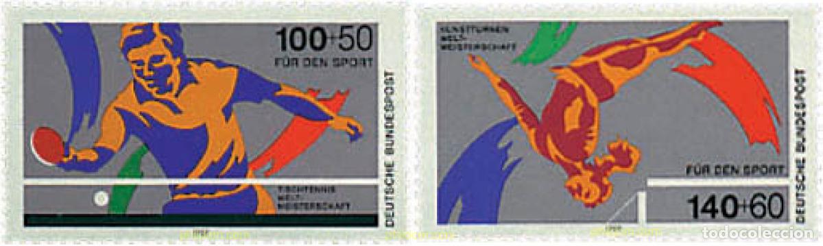 Sellos: 65046 MNH ALEMANIA FEDERAL 1989 PRO DEPORTE