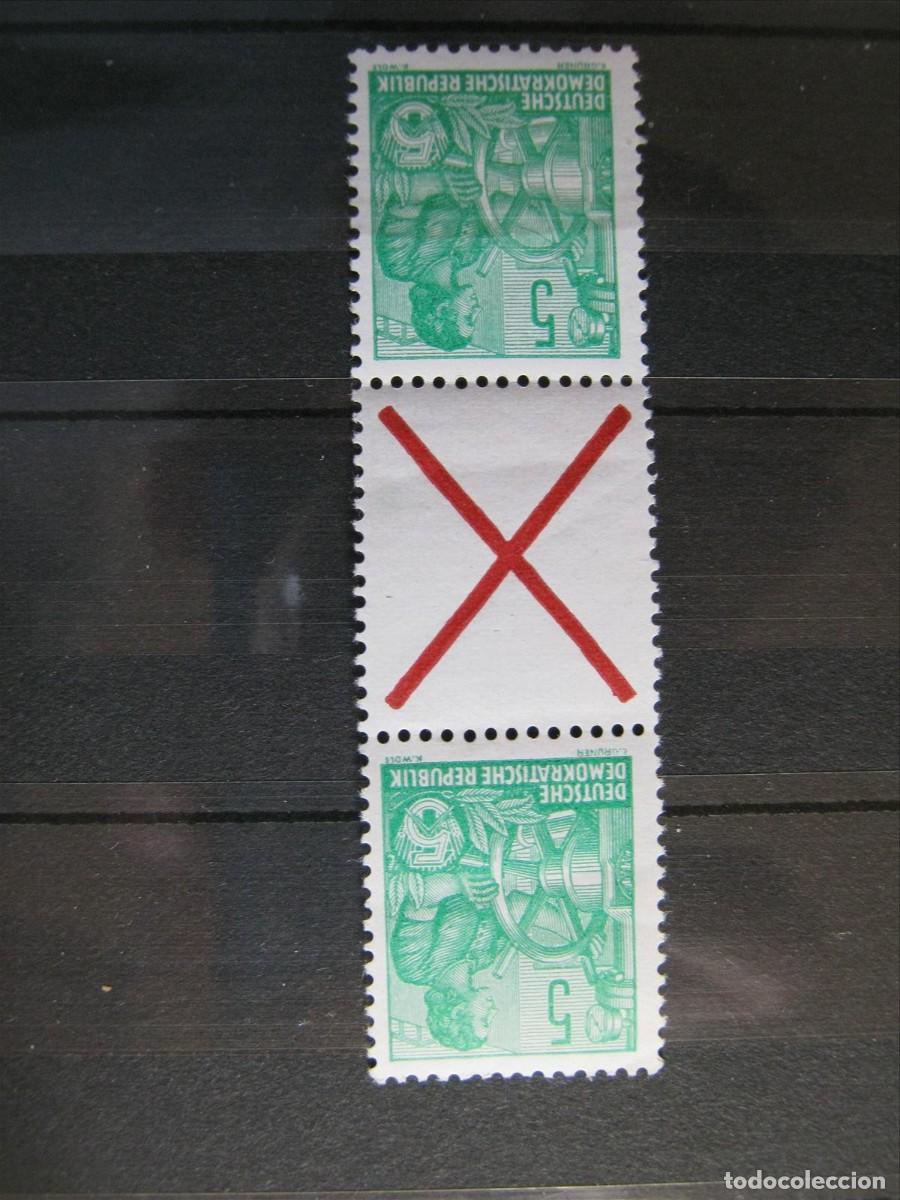 Briefmarken: DDR ALEMANIA ORIENTAL 1960 COMBINACI&Oacute;N CARNET MICHEL SZ 9 MNH** LUJO.
