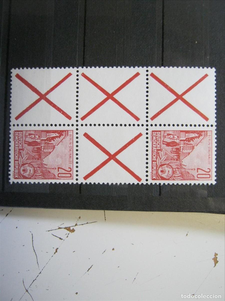 Sellos: DDR ALEMANIA ORIENTAL 1960 COMBINACI&Oacute;N CARNET MNH** SIN CHARNELA LUJO.