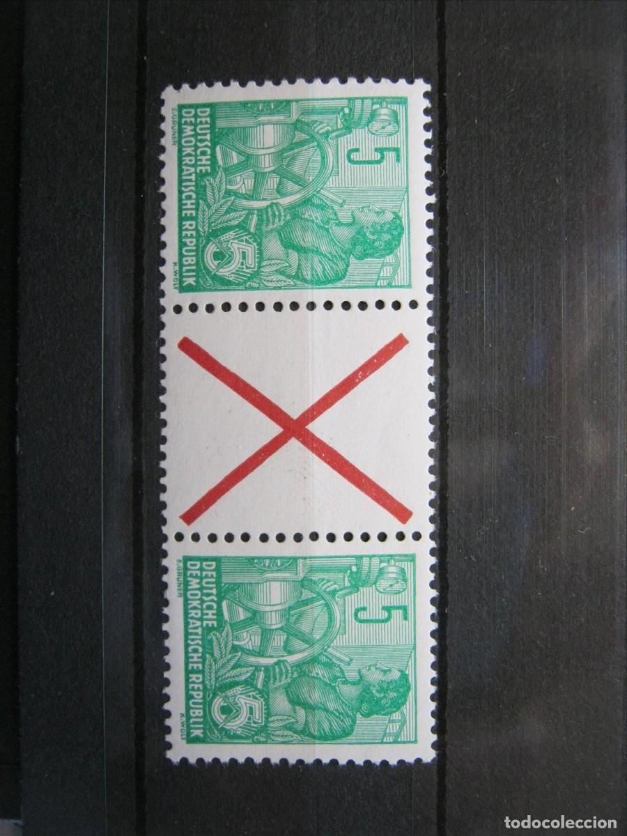 Sellos: DDR ALEMANIA ORIENTAL 1960 COMBINACI&Oacute;N CARNET MNH** SIN CHARNELA LUJO.