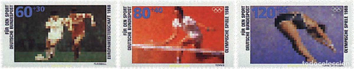 Sellos: 65036 MNH ALEMANIA FEDERAL 1988 PRO DEPORTE