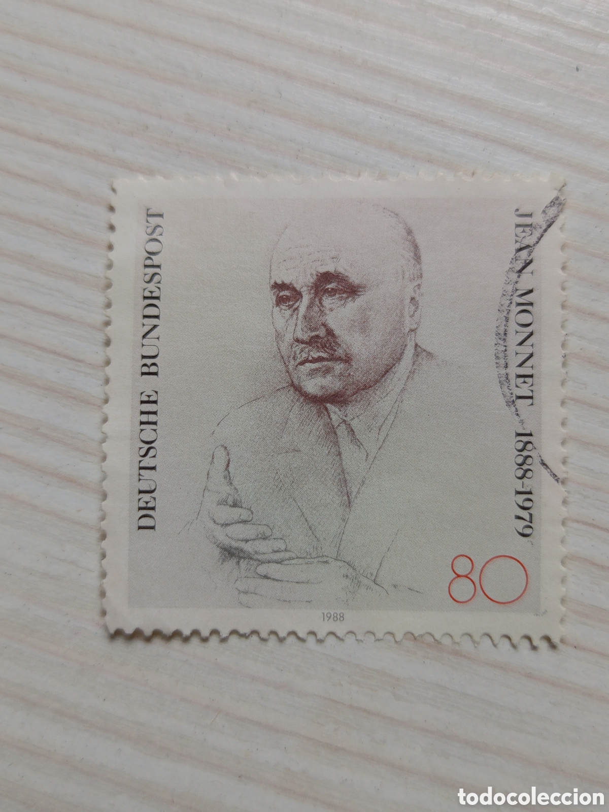 Briefmarken: sello de correos alem&aacute;n de 1988