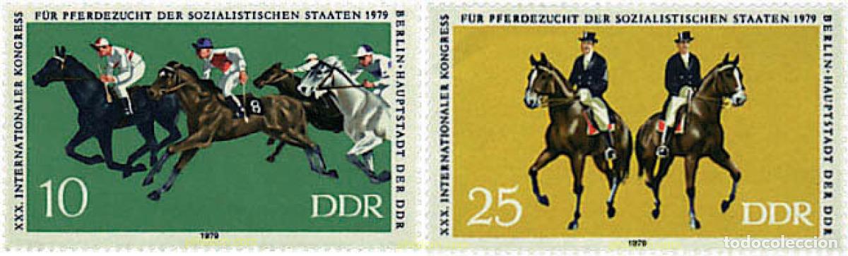 Sellos: 64620 MNH ALEMANIA DEMOCRATICA 1979 30 CONGRESO INTERNACIONAL DE GANADERIA.