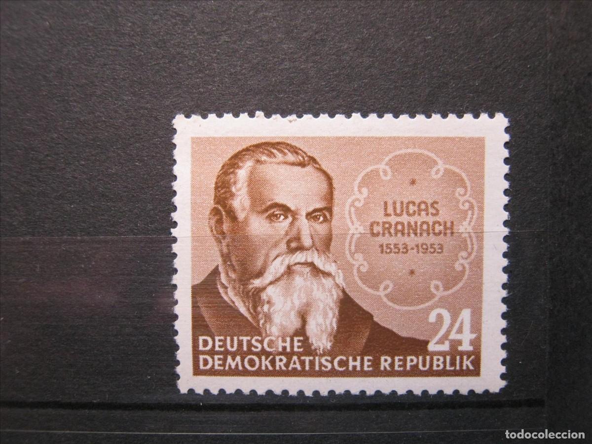 Francobolli: DDR ALEMANIA ORIENTAL 1953 SERIE YVERT 135 MNH** SIN CHARNELA LUJO.