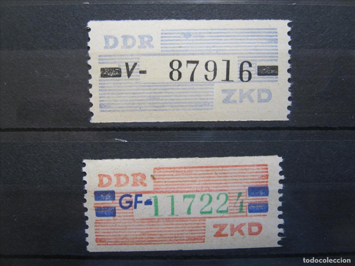 Timbres: DDR ALEMANIA ORIENTAL 1959 SERVICIO B SERIE MICHEL 26/27 MNH** LUJO.