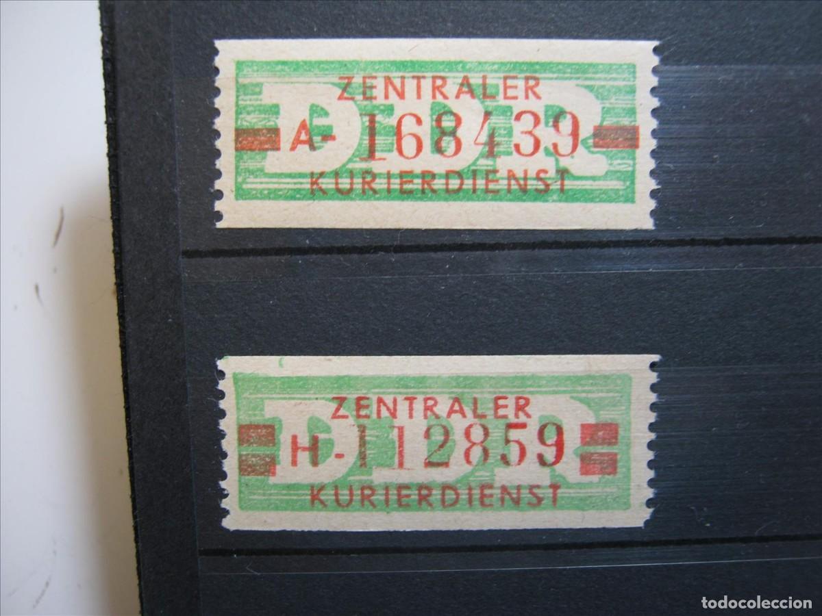 Timbres: DDR ALEMANIA ORIENTAL 1959 SERVICIO B SERIE MICHEL 30/31 MNH** LUJO.