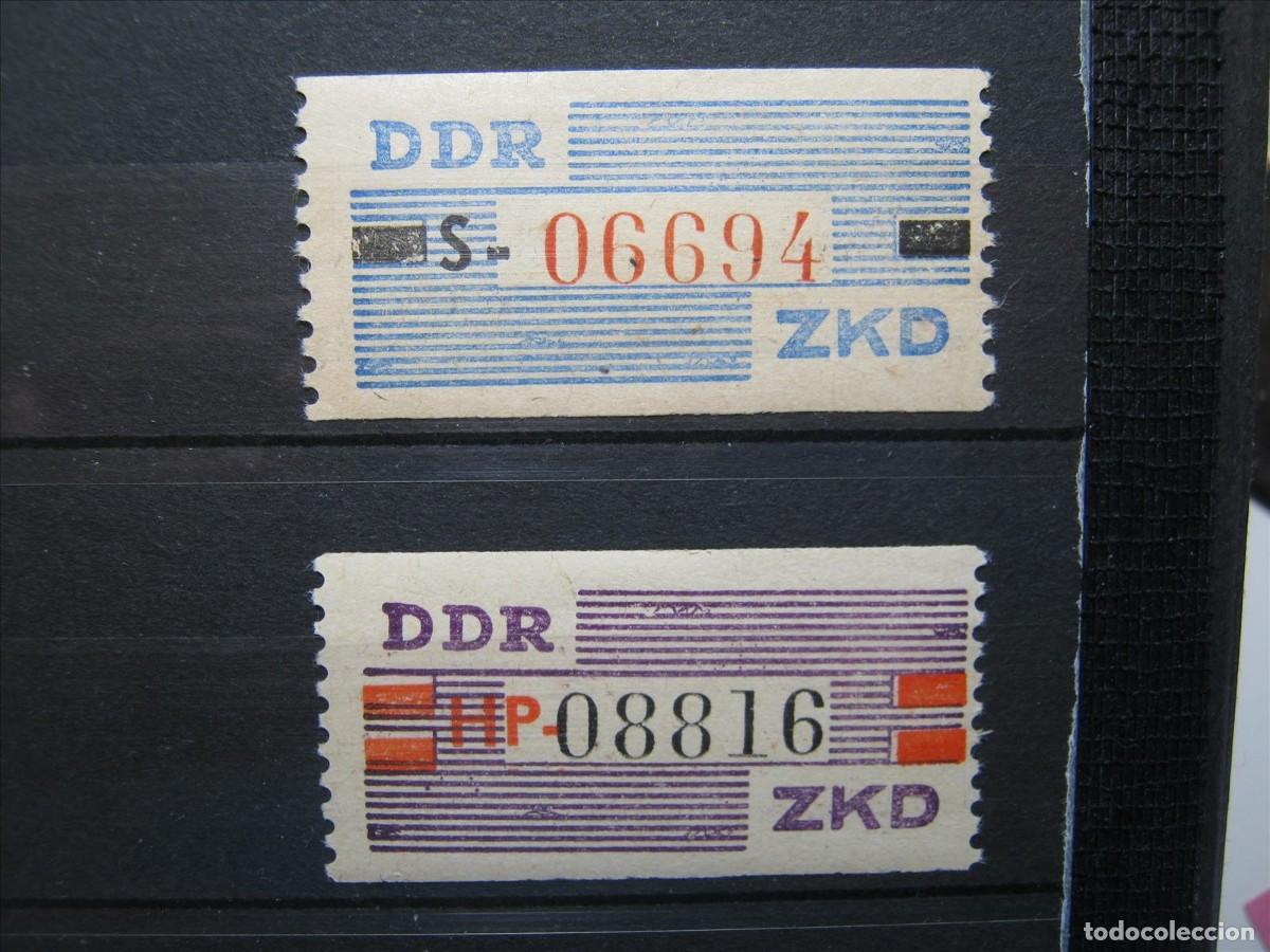 Timbres: DDR ALEMANIA ORIENTAL 1960 SERVICIO B SERIE MICHEL III Y IV MNH** LUJO.