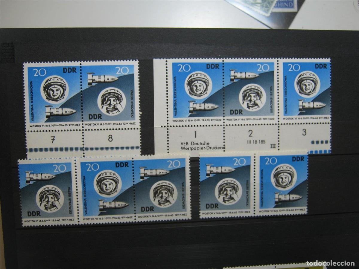 Timbres: DDR ALEMANIA ORIENTAL 1963 SERIE YVERT 674A COMBINACIONES MNH** SIN CHARNELA LUJO.