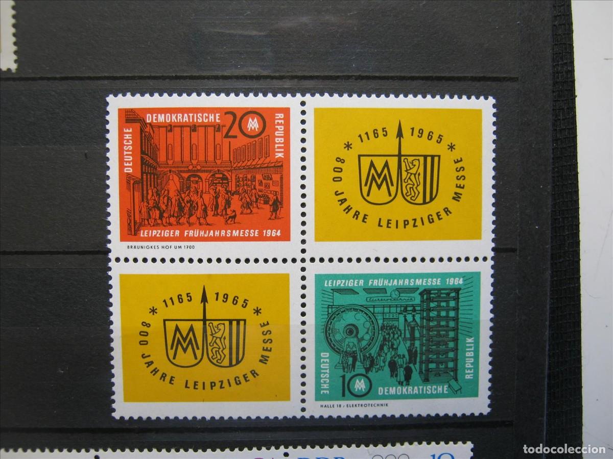 Timbres: DDR ALEMANIA ORIENTAL 1964 SERIE YVERT 715/716 MNH** LUJO.