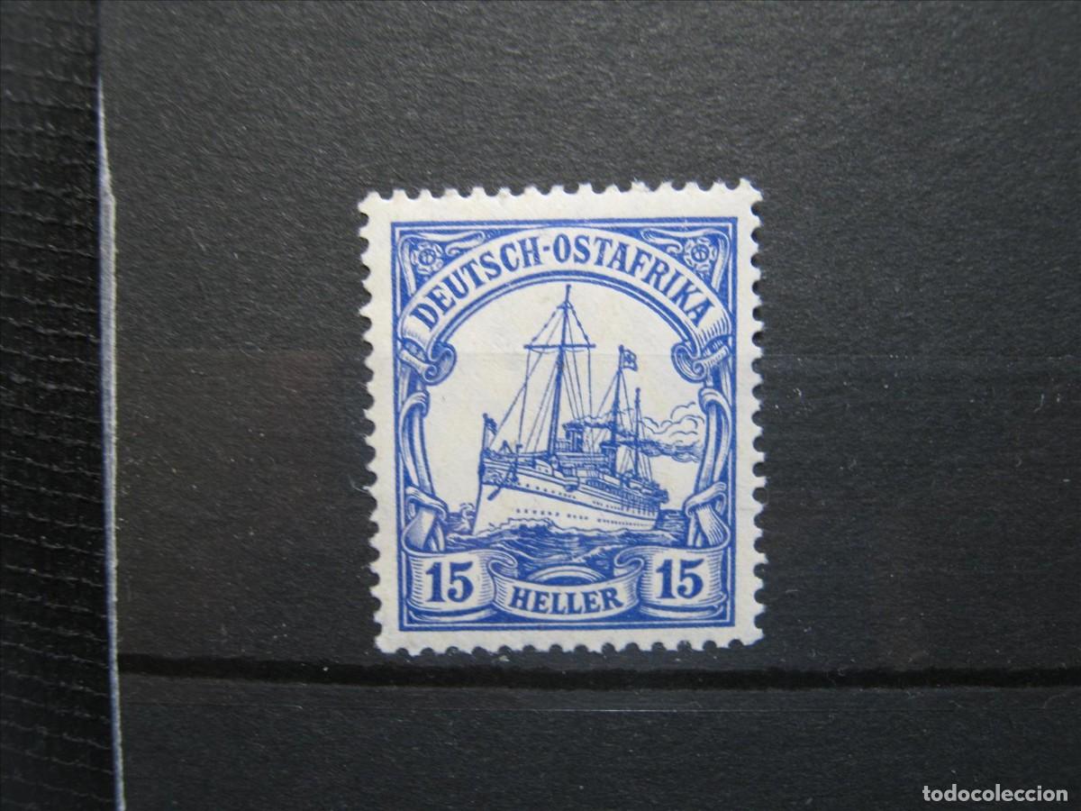 Briefmarken: ALEMANIA COLONIA &Aacute;FRICA ORIENTAL DEL ESTE 1906-19 YVERT 33 MNH** SIN CHARNELA LUJO.