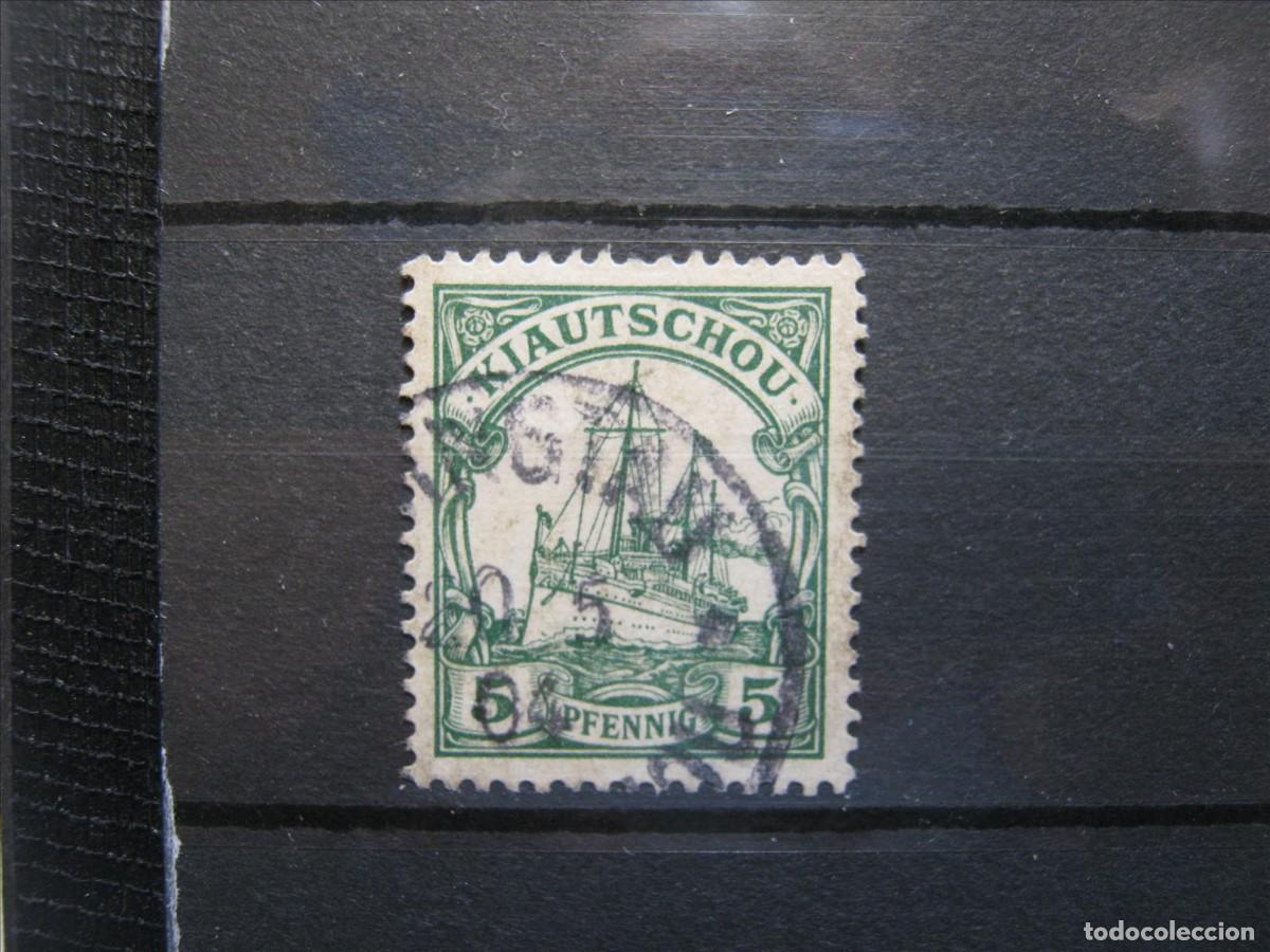 Briefmarken: ALEMANIA COLONIA KIAUTSCHOU 1900 YVERT 2 USADO PERFECTO.
