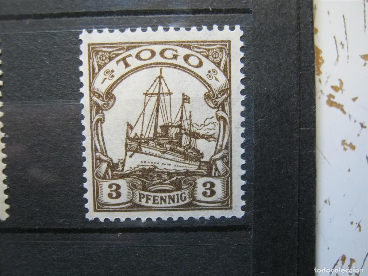 Briefmarken: ALEMANIA COLONIA TOGO 1909-14 YVERT 19A MNH** SIN CHARNELA BANDA LUJO.