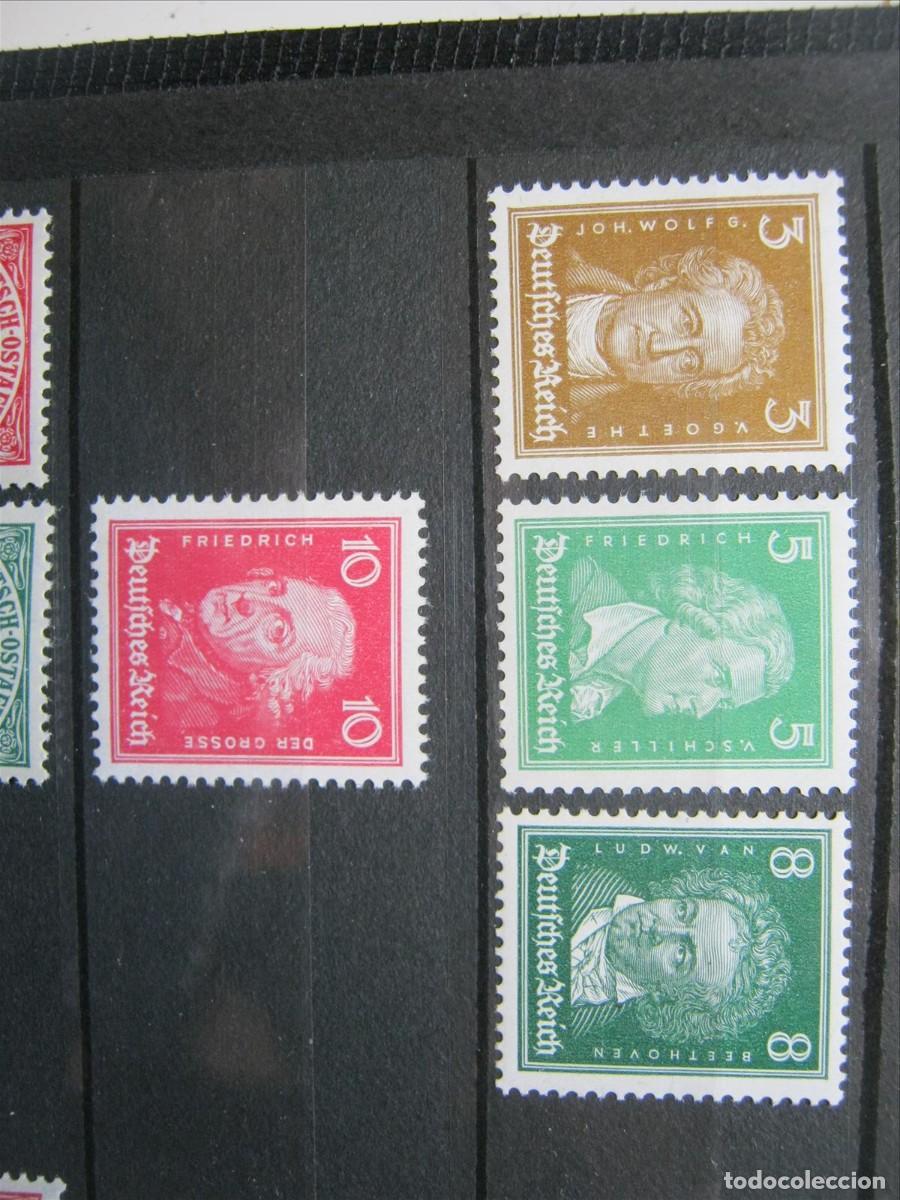 Francobolli: ALEMANIA IMPERIO REICH 1926-27 YVERT 379A, 380, 381 Y 382 MNH** SIN CHARNELA LUJO.