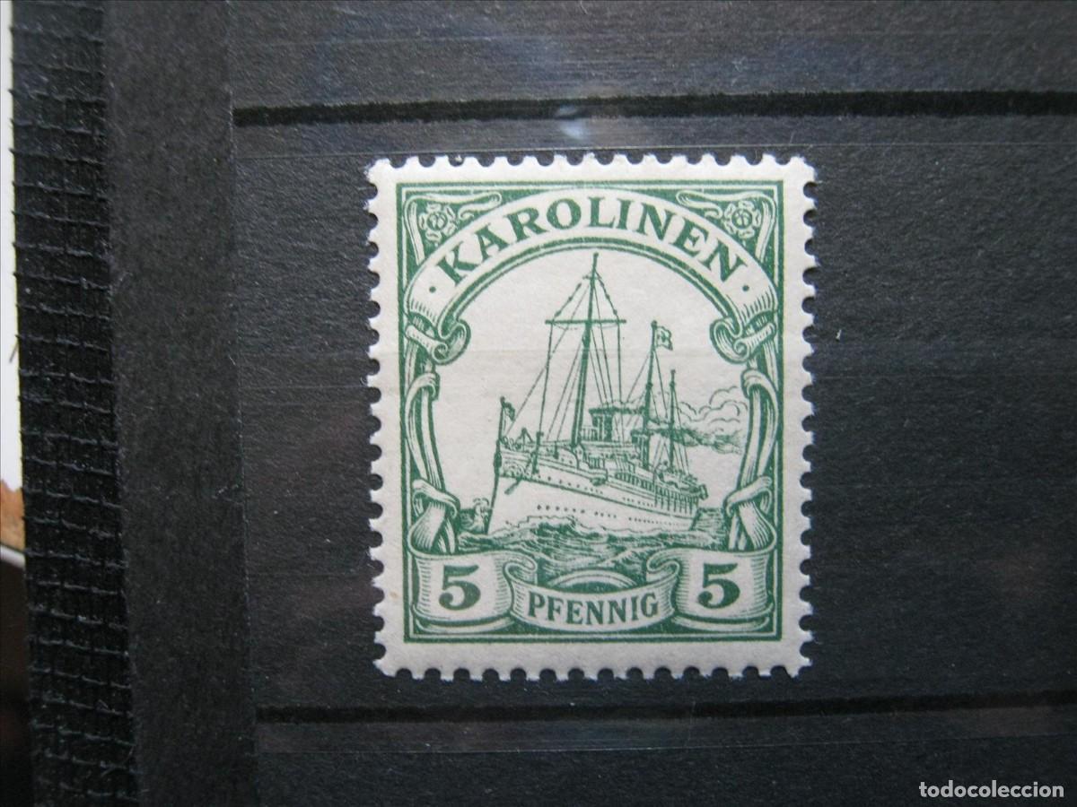 Francobolli: ALEMANIA COLONIA CAROLINAS 1900 YVERT 8 MNH** SIN CHARNELA LUJO.