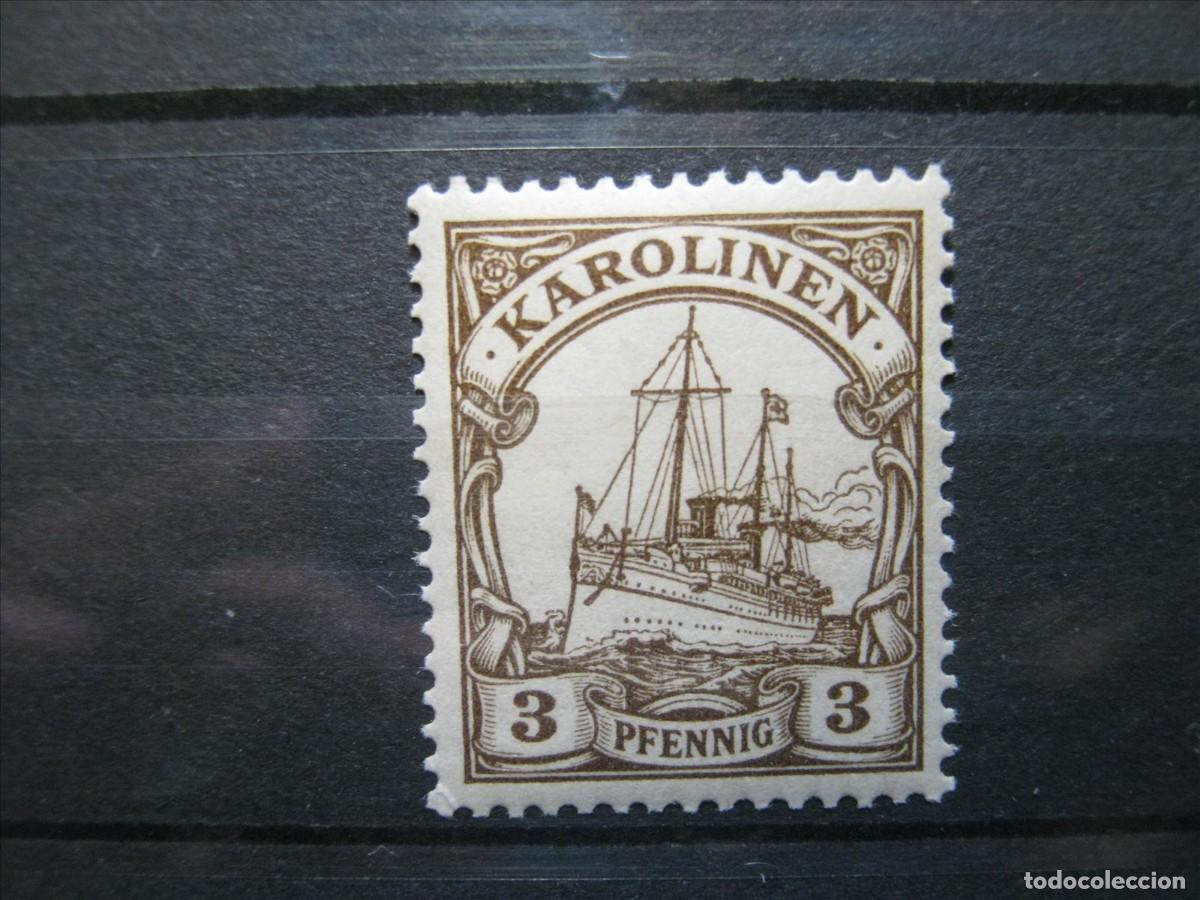 Francobolli: ALEMANIA COLONIA CAROLINAS 1900 YVERT 7 MNH** SIN CHARNELA LUJO.