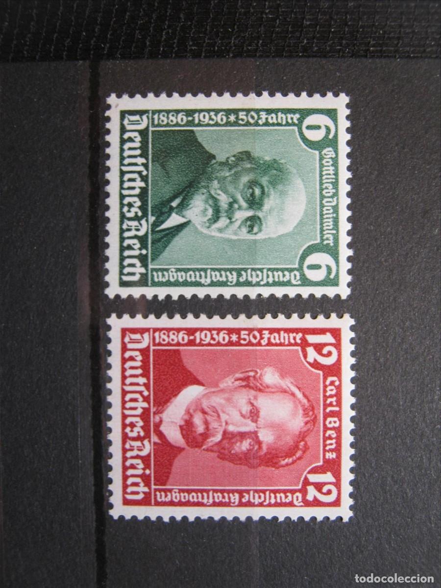 Stamps: ALEMANIA IMPERIO REICH 1935 SERIE YVERT 562/563 MNH** SIN CHARNELA LUJO.