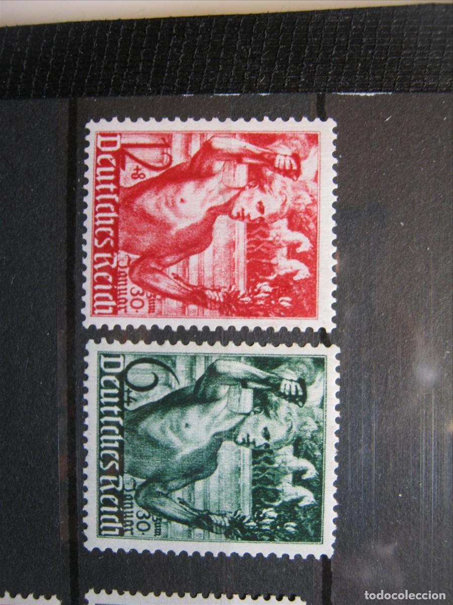 Francobolli: ALEMANIA IMPERIO REICH 1938 SERIE YVERT 603/604 MNH** SIN CHARNELA LUJO.