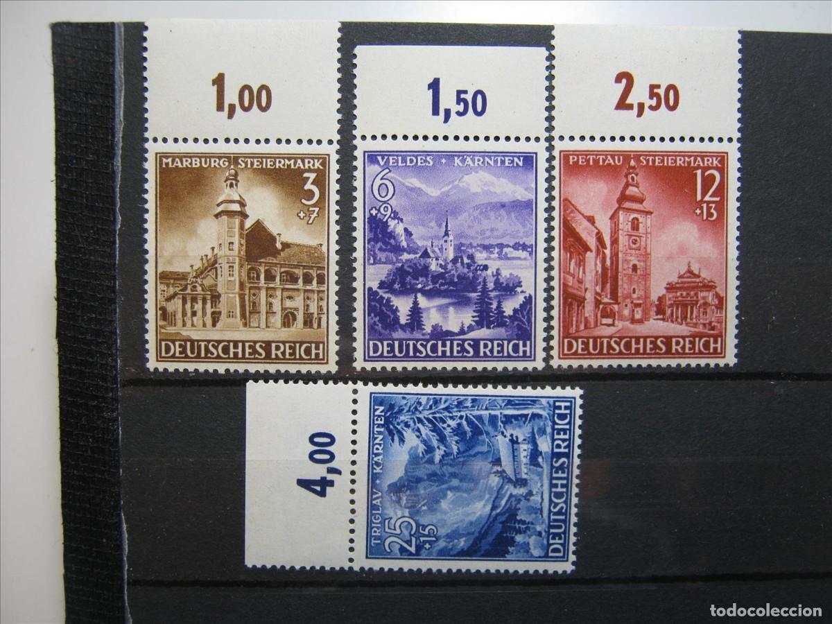 Stamps: ALEMANIA IMPERIO REICH 1941 SERIE YVERT 692/695 BANDA MNH** SIN CHARNELA LUJO.
