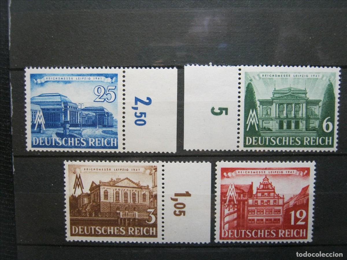 Stamps: ALEMANIA IMPERIO REICH 1941 SERIE YVERT 688/691 MNH** SIN CHARNELA LUJO.
