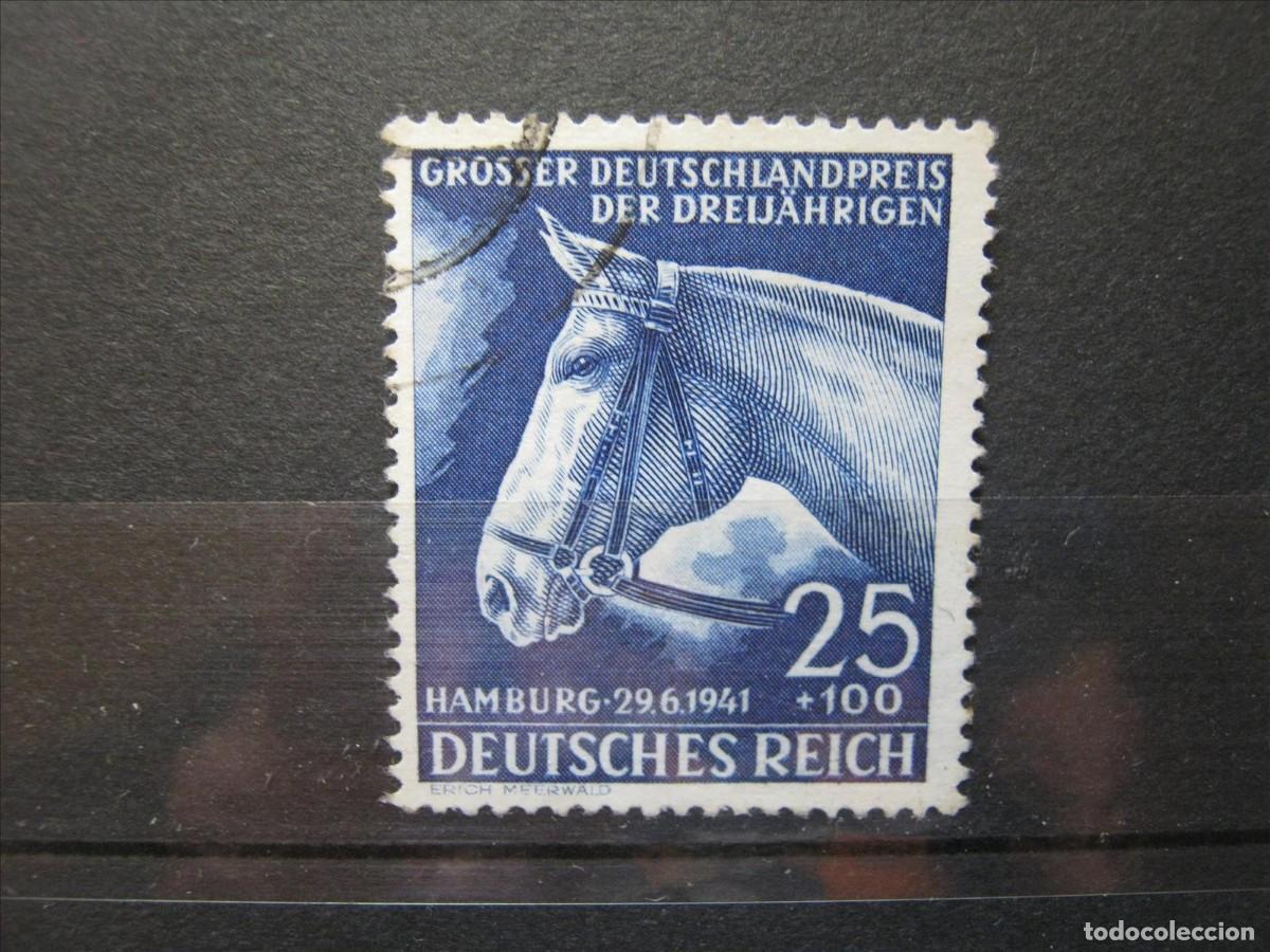 Stamps: ALEMANIA IMPERIO REICH 1941 SERIE YVERT 703 USADO PERFECTO.