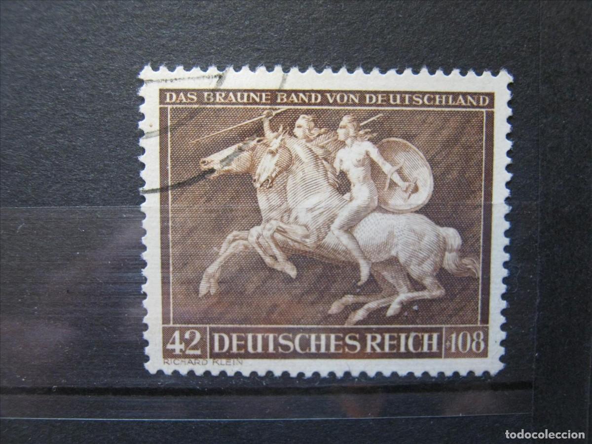 Stamps: ALEMANIA IMPERIO REICH 1941 SERIE YVERT 704 USADO PERFECTO.